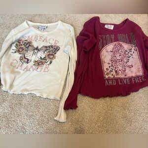 Girls' Cream 'Embrace Change' Thermal Top